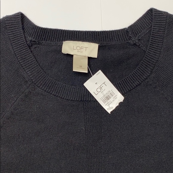 Loft Ann Taylor Black Sweater - Picture 3 of 5